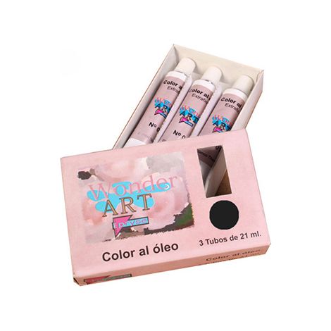 6250066 pintura al óleo 21 ml Tubo Negro