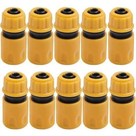10 pièces buses de tuyau d'arrosage, buses de tuyau d'arrosage, accessoires d'arrosage rapide de jardin en plastique, accessoires d'arrosage, buses d'arrosage, accessoires de tuyau, acces (1/5)