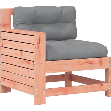 Canapé de jardin,Canapé d'extérieur,Sofa de jardin accoudoir avec coussin bois massif douglas CFW626932 (1/5)