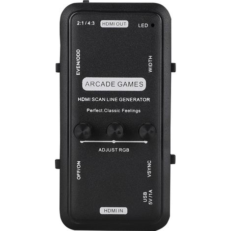 Générateur de Lignes de Balayage Vidéo HDMI Portable pour Bornes d'Arcade (1/5)