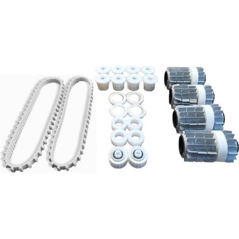 Kit Rinnovo Trasmissione Cingoli da Vecchia a Nuova Versione per Robot Piscina Maytronics Dolphin Dynamic Pro X / Plus / 2002 / 3002 / AstralPool UltraKleen