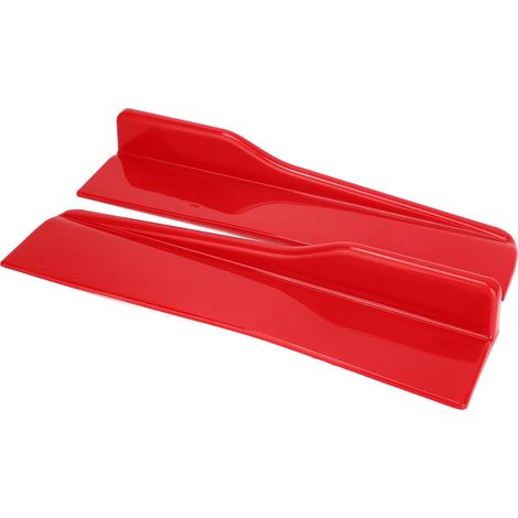 Lot de 2 ailettes latérales de voiture anti-rayures, diffuseur et séparateur universels pour automobiles (1/5)
