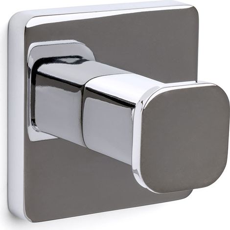 ATTACCAPANNI BAGNO KALO ZAMAK CROMO BR (1/3)