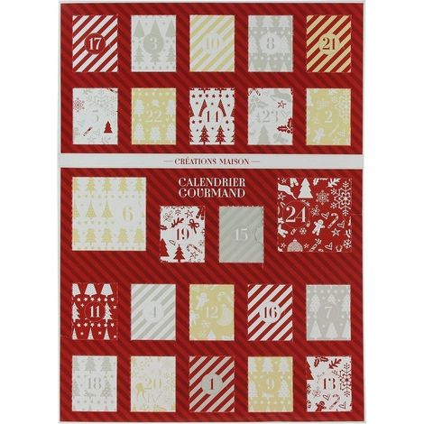 Calendrier de l'avent maison - Totally Addict (1/2)