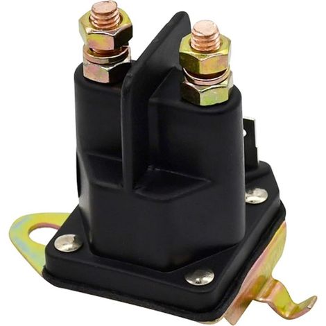 Démarreur à solénode 762-1261-211-50, 762126121150 12 V 100 A 4 bornes 151 Compatible avec Trombetta 862-1241-211-12 Tracteurs tondeuses MTD, Pièces de camion (1/5)