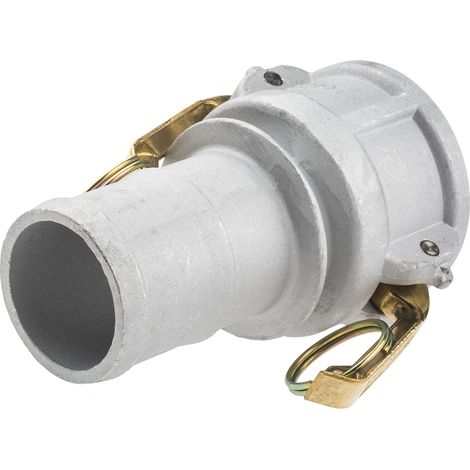 Coupleur cannelé Partie C RS PRO Mâle Droit 2pouce, en Aluminium ( Prix pour 1 ) (1/2)