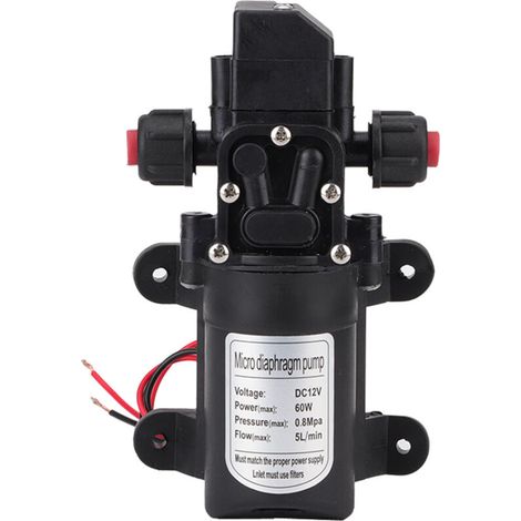 Pompe à eau 12V haute pression 116Psi pour camping-car, bateau et caravane