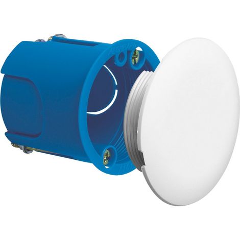 Schneider Electric – Boîte d'applique 40mm – Profondeur 39mm – Couvercle plein non affleurant – Système anti-rotation – IP20