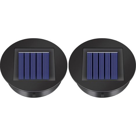 Top De Remplacement Pour Lampe Solaire - 3,15 x 0,78 Pouces - Pour Lanternes Extérieures Suspendues - 2 Pièces (1/5)