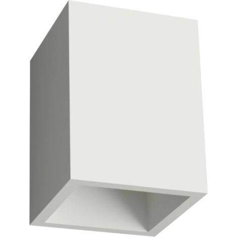 Plafoniera gesso lampadari bartalini arap 1 plap2 gx53 led verniciabile