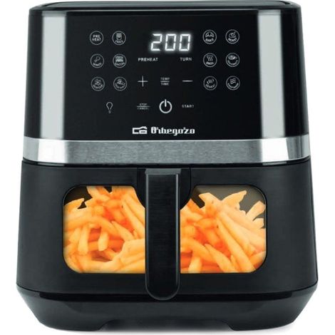 Fritteuse Luft / ölfrei orbegozo fdr 68/ 1800w/ Fassungsvermögen 6,5l