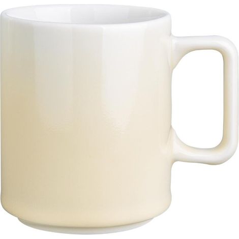 Tasses Fondant jaunes 340ml (lot de 6) - Ref CU418 - Olympia (1/5)