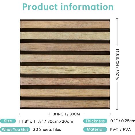 12 stickers muraux adhésifs effet carrelage céramique, pose facile sans outil, revêtement hydrofuge, fabrication artisanale SCQ1675 (30x30cm) (1/5)