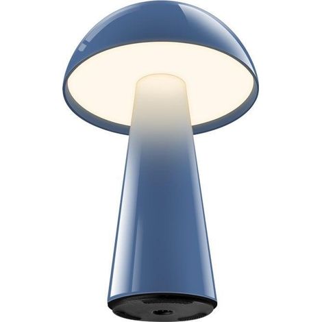 Century COCO Tischlampe LED in avionblau, elegantes Design