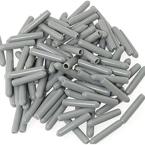 Lot de 200 housses de protection grises pour lave-vaisselle, pièces de rechange pour lave-vaisselle, housse de protection anti-rouille, couvercle de panier en caoutchouc, accessoires de lave-vaisselle (1/5)