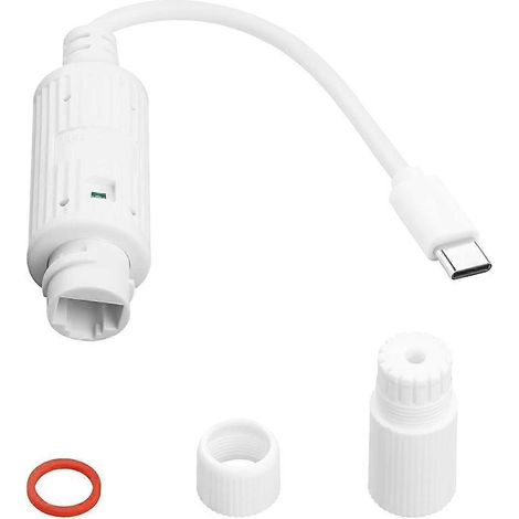 PoE-zu-USB-C-Stromwandler, Ethernet-zu-Typ-C-Ladeadapter 5V 2,4A 12W für Überwachungskameras (1/5)