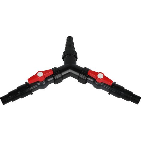 Distribuidor de agua Speed Y Splitter para bomba de estanque CST-02F 25/32/38 mm (1"/1 1/4"/1 1/2") (1/5)