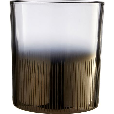Premier Housewares Tealight Holder Clear Glass Tealight Holders With Silver Bottom Smoked Salt Candle Appealing Himalayan Salt Tea Light Holder 9 x 9 x 10 (1/4)