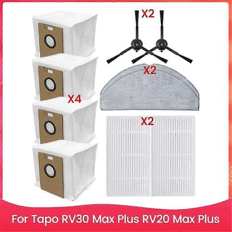 Pour balai à franges Tapo RV30 RV20 Max Plus, filtre, sac à poussière (1/5)