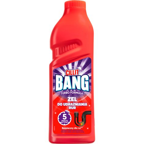 004560 Cillit Bang Turbo Pipe Gel 1L
