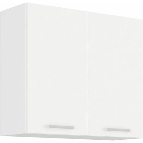 Atlas Oberschrank Weiß 80 cm Breite