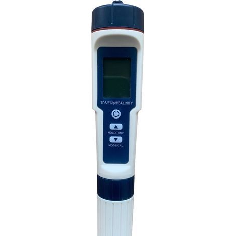 5-in-1 pH tester, water quality tester pH/TDS/EC/salinity/temperature (1/5)