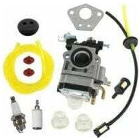 Carburateur pour 43Cc 52Cc 40-5 Bc430 CG430 CG520 1E40F-5,Moteur de Débroussailleuse TL43 TL52 Bougie d'allumage Filtre à Essence (1/4)