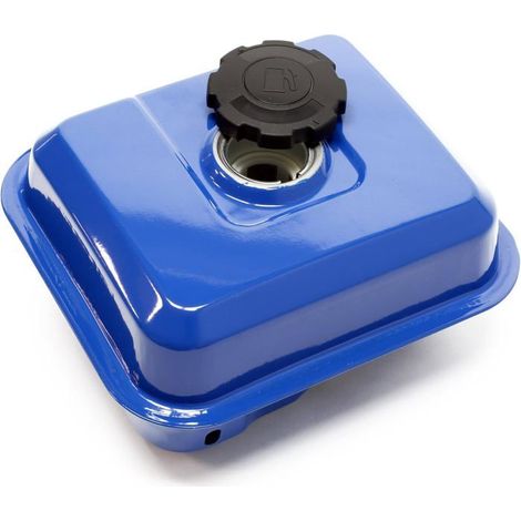 Réservoir de carburant bleu de 3,6 L pour moteur de 6,5 CV Pièce de rechange robuste pour tondeuses à gazon et outils de bricolage (1/3)