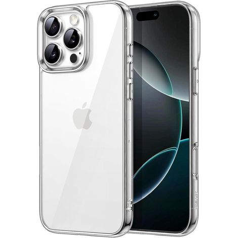 Handyhülle iPhone 16 Pro Stoßfest Stoßfänger Anti Kratzer Durchsichtig (1/5)