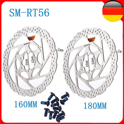 For Shimano Bicycle Brake Disc 160/180MM RT56 Deore 6 Hole Universal MTB (1/5)