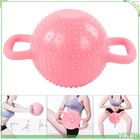 Kettlebell d'eau de yoga - FAFEICY - Kettlebell ajustable - 4/6/8/10/12 lbs (jusqu'à 6 kg) - PVC antidérapant - Rose/Bleu (1/5)