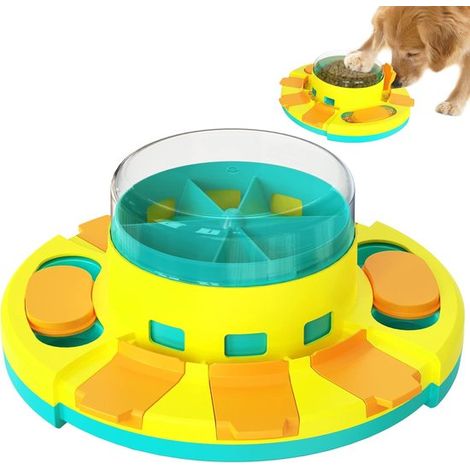 Juguetes interactivos para perros: juegos educativos con premios, diseño duradero y masticable, promueven el desarrollo intelectual (1/5)