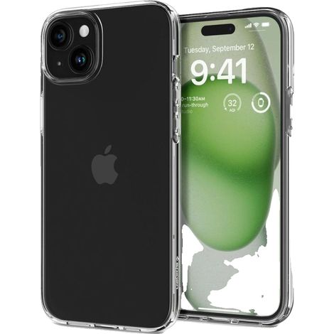 SPIGEN LIQUID CRYSTAL IPHONE 15 PLUS TRASPARENTE (1/5)