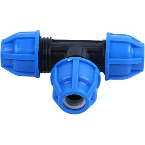 Connecteur de tuyau d'arrosage en T Raccord de raccord en plastique Raccord de tuyau d'arrosage Connecteur de tuyau d'arrosage - 20 mm