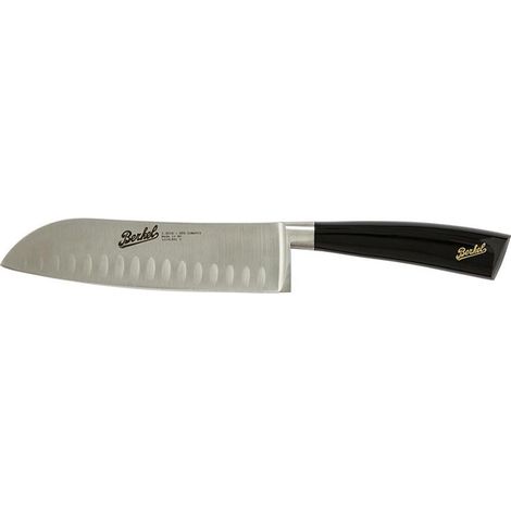 ELEGANCE COLTELLO SANTOKU 18 CM NERO - BERKEL (1/3)