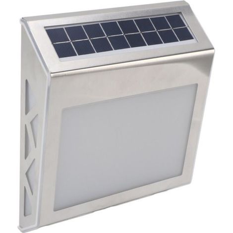 Panneau lumineux solaire LED - Ulisem - Fixation murale étanche - Matériau durable (1/4)