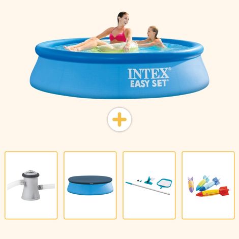 Intex Piscine Easy Set Ronde - 244x61 cm - 5-pièces  S299 (1/5)