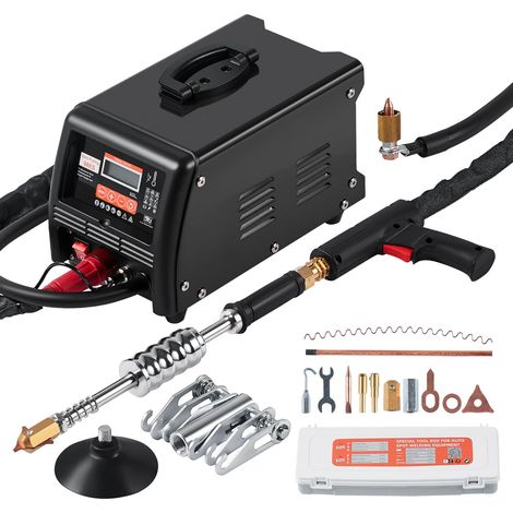 3-kW-Punktschweißgerät für die Dellenreparatur, Automatik-/Manuell-Modus und 9 Einstellungen, Blechbearbeitung an Pkw/Nutzfahrzeugen (1/5)