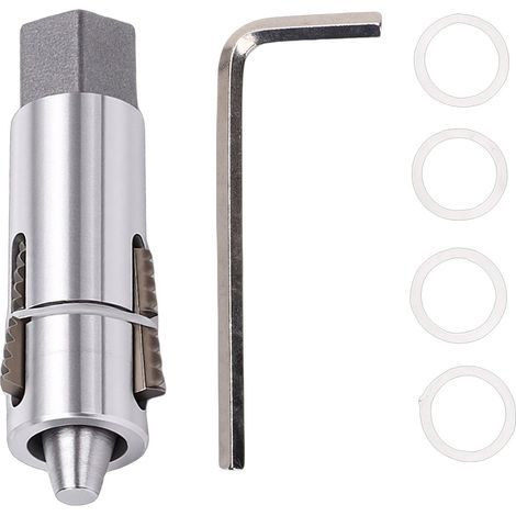 Extracteur de vis cassé de Valve de tuyau, outil de retrait de filetage réglable et robuste de 14mm, outils de réparation de canalisations de robinet