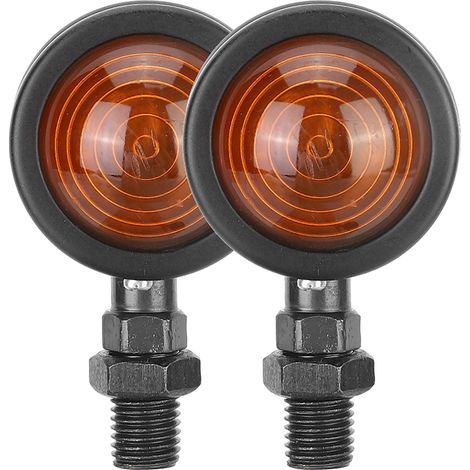 Accessoires moto Clignotants moto noirs et jaunes Vendus par paire (1/5)