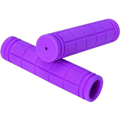 Fahrrad Lenkergriffe Ergonomisch 22.2mm Violett für MTB, Kinder, Roller (1/5)