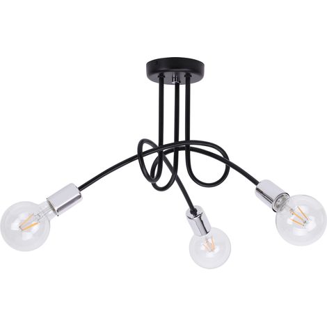 LOFT HÄNGELAMPE EDISON INDUSTRIAL Chrom LED (1/5)