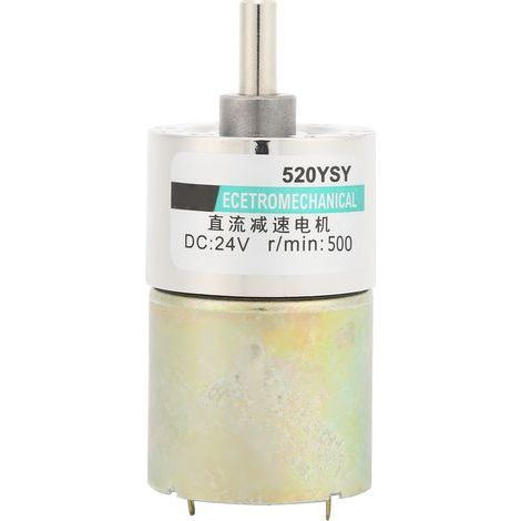Moteur de réduction de vitesse CW/CCW, grande torsion DC24V pour machine-outil CNC XD‑37GB520500rpm/min (1/5)
