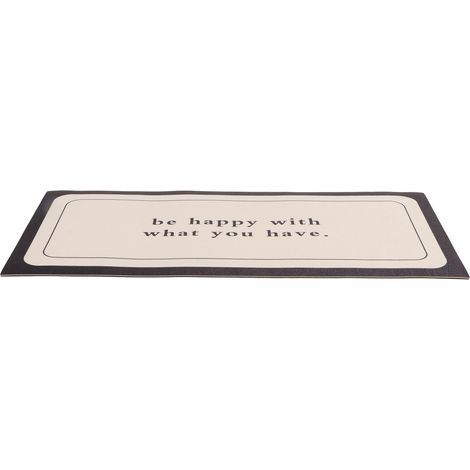 Set de table en cuir PU antidérapant, résistant aux taches et imperméable pour plan de travail de cuisine, 30 x 80 cm (1/5)