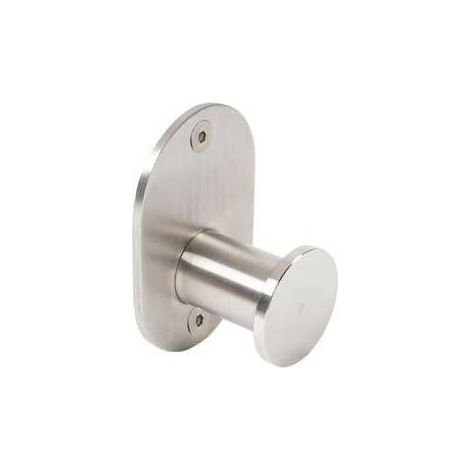 APPENDIABITO SINGOLO MOD. BLIZZ SPAZZOLATO Misura: Spazzolato cm 4,5xh.6,5x3,4