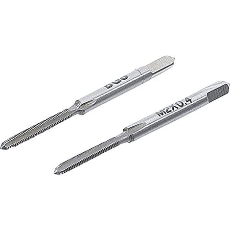 Strumento filettatura BGS Technic M2 x 0 4 mm metallo (1/3)