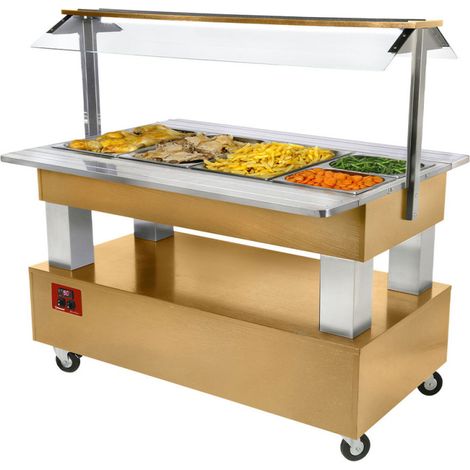 Buffet chauffant bain marie 4x GN 1/1-150 - Diamond (1/2)