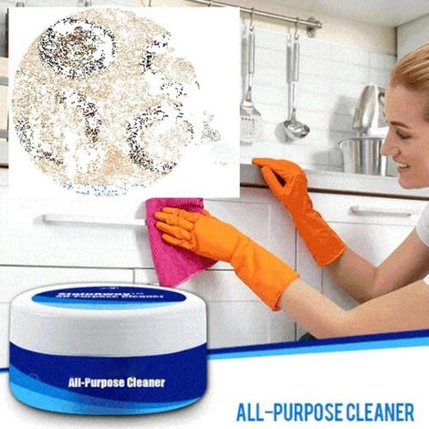 Crème nettoyante détachante, pâte à polir multi-usages pour la cuisine, les casseroles, le verre et les métaux (1/5)