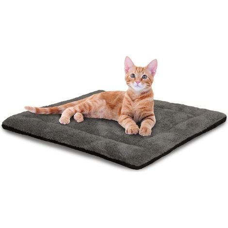 Heimtierprodukte: Selbstheizendes Haustierbett: Beheizbare Matratze für Katzen und Hunde (1/4)