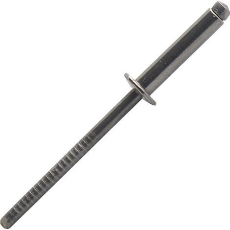 400 rivets standards à inox A2/inox A2 à tête plate à Ø4x8mm - SCELL-IT - BTD4008 (1/3)